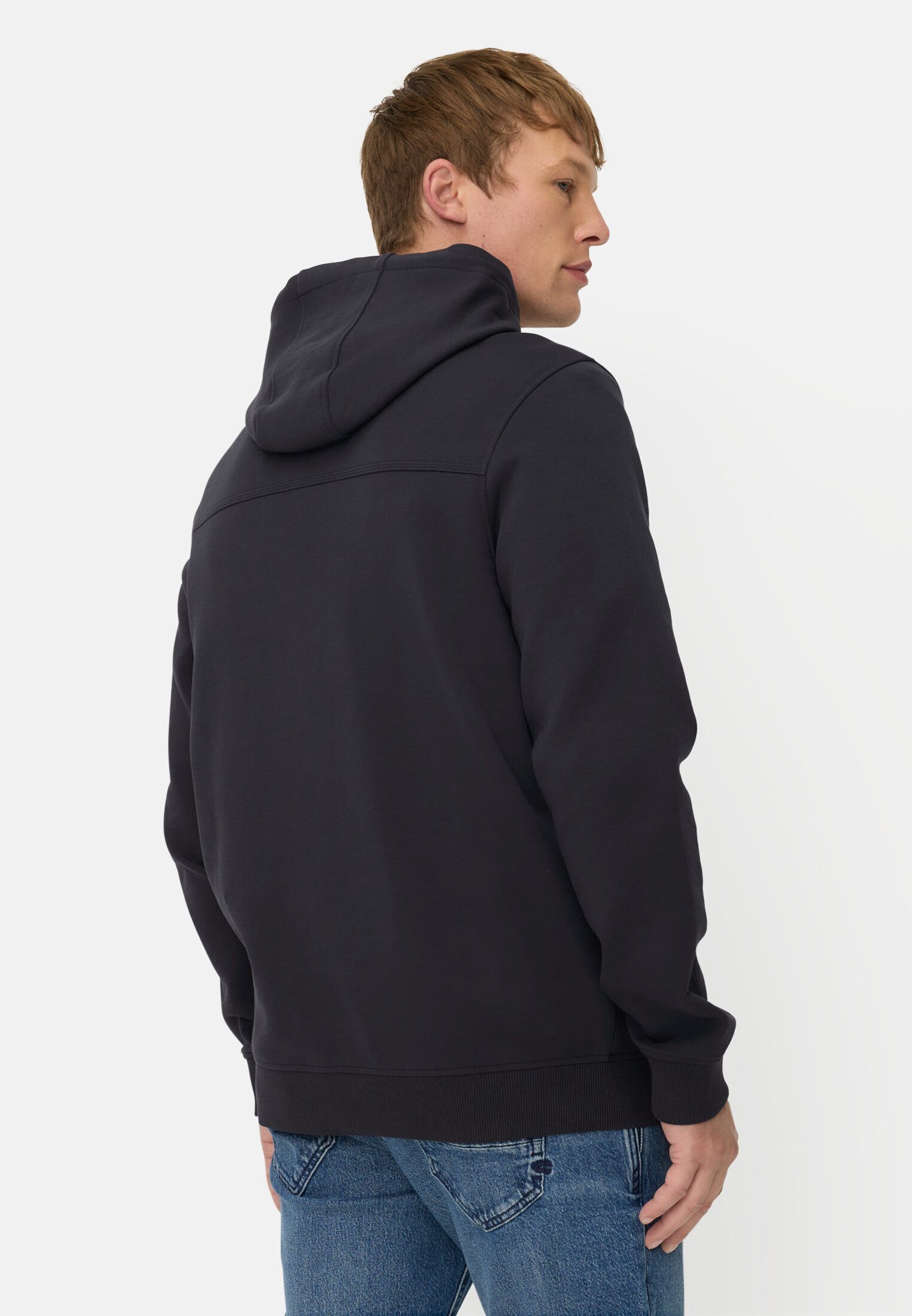 camel active Sweatjacke mit Kapuze Langarm