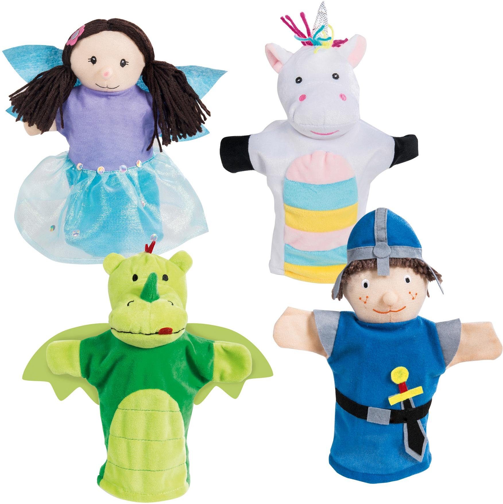roba® Handpuppe Handpuppenset für Kaspertheater (4-tlg) günstig online kaufen