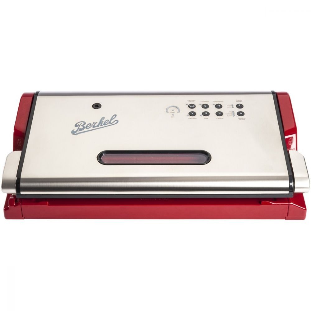 Berkel Küchenmaschine 09-8799-6000, 130 W, Starker Vakuumierer in rot
