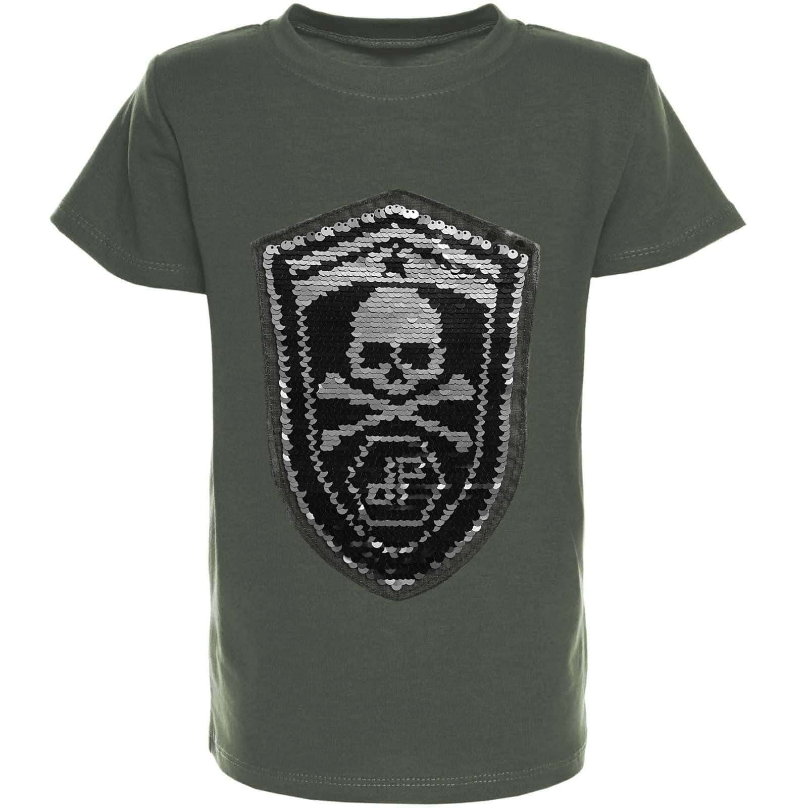 BEZLIT T-Shirt Jungen T-Shirt Kurzarm mit Wende Pailletten (1-tlg)  Wendepailletten