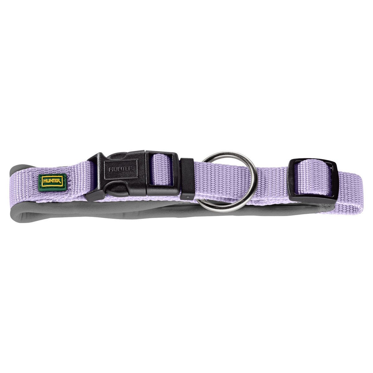 Hunde-Halsband Halsband Neopren Vario Plus lavendel/grau