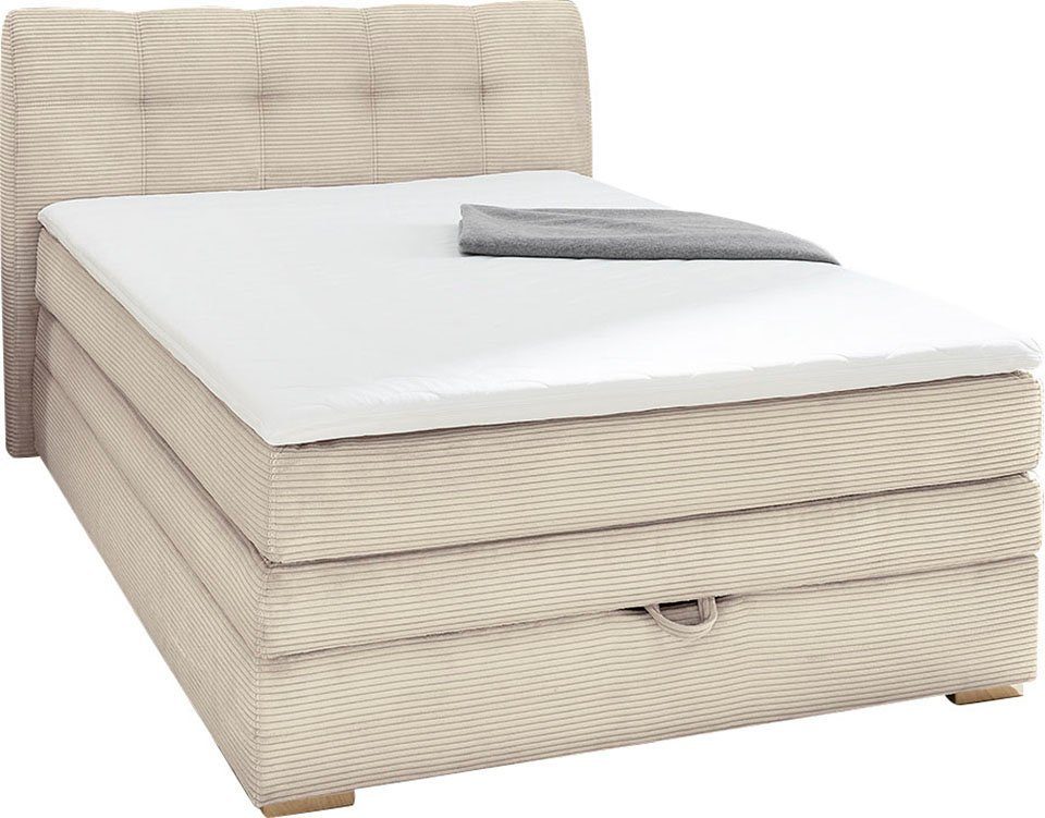 Jockenhöfer Gruppe Boxspringbett Amelie, mit Bettkasten und Topper, erhältl günstig online kaufen