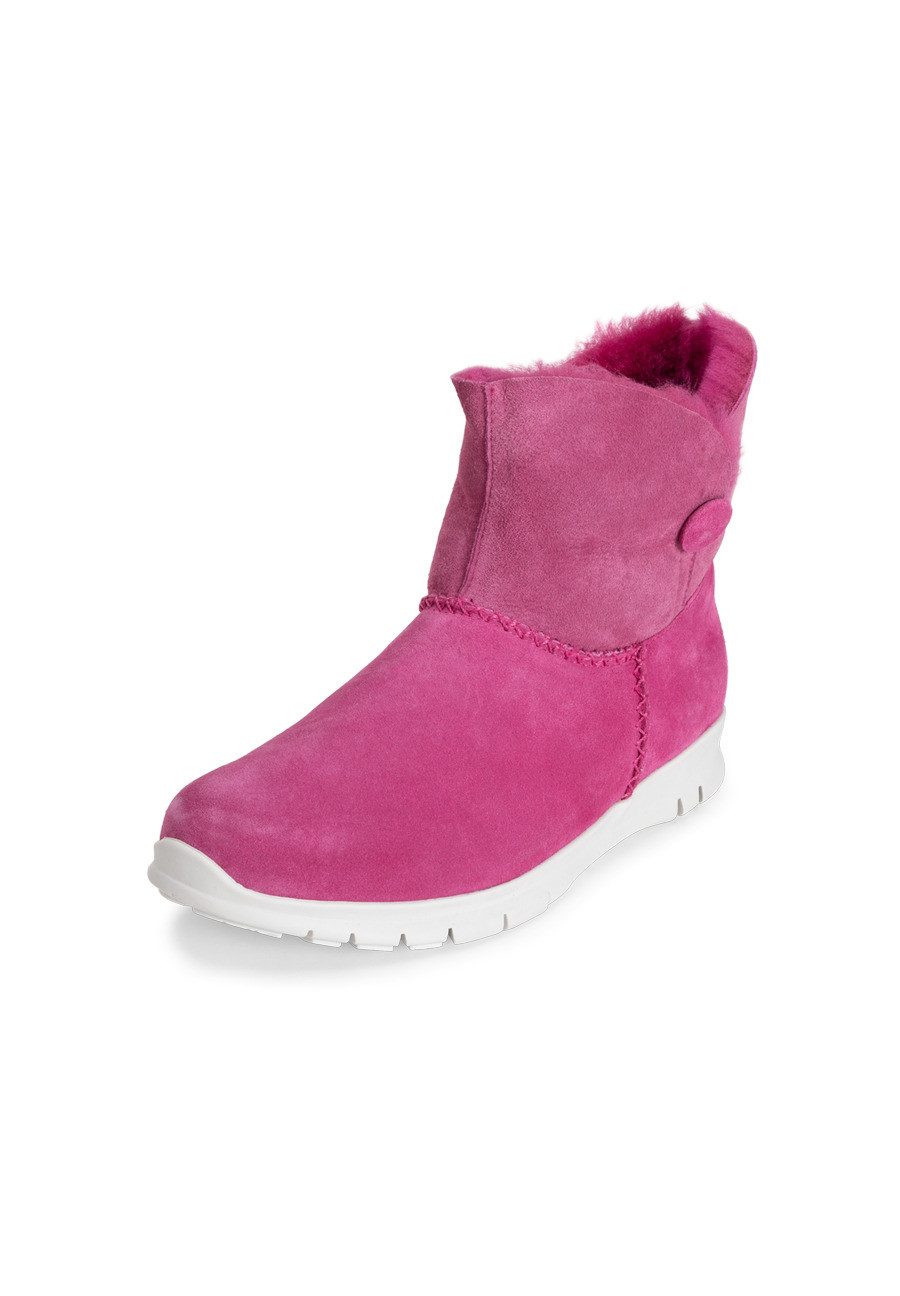vitaform Damenschuhe Stiefelette Veloursleder Stiefelette