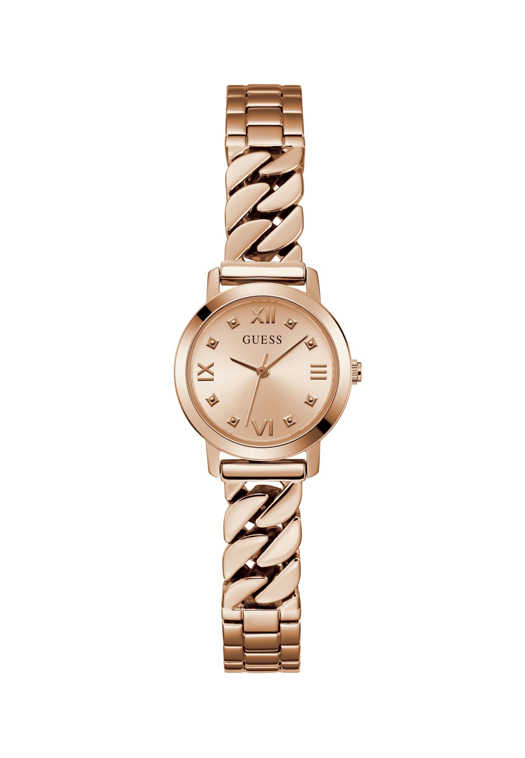 Guess Quarzuhr CHIME, (1-tlg), Quarz-Analoguhr günstig online kaufen