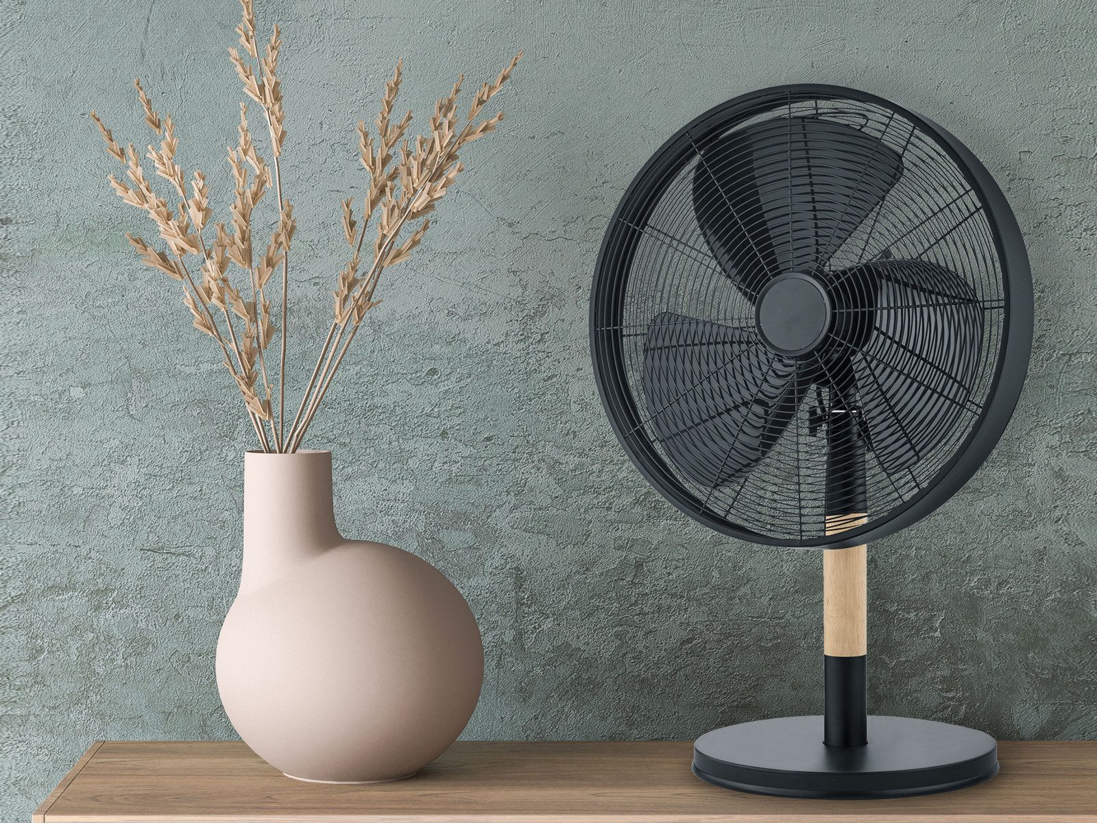 Reality Leuchten Tischventilator, oszillierend, kleiner Standventilator, günstig online kaufen