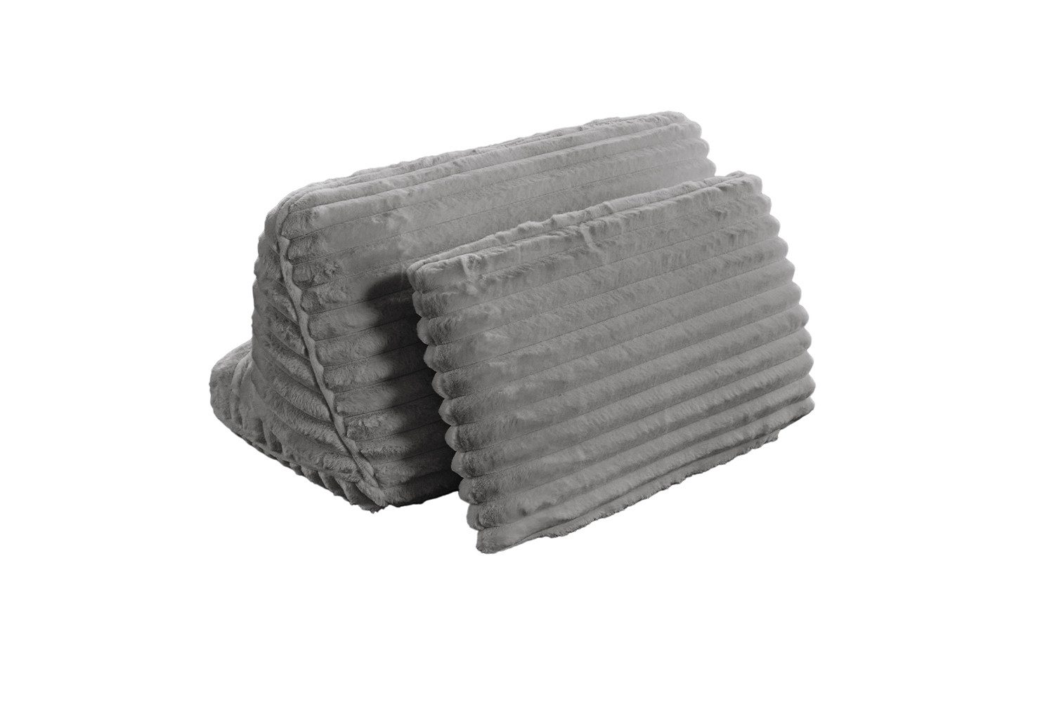 KAWOLA Dekokissen WIOLO SOFT, Rückenkissen Weicher Breitcord verschiedene Farben