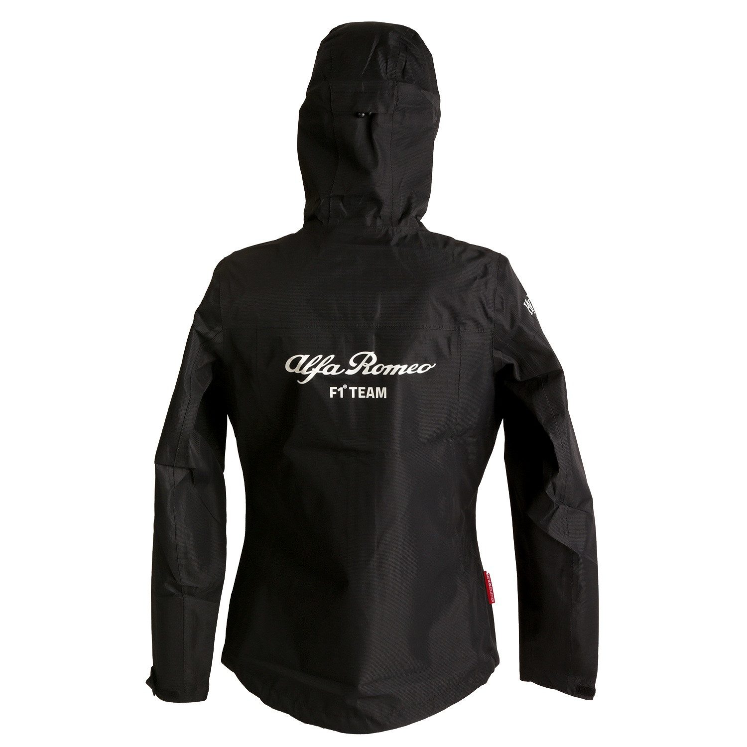 CODE-ZERO Regenjacke Regenjacke Alfa Romeo F1 Team Damen Jacke Übergangsjacke Windjacke mit Kaputze Stumkaputze Outdoor Regen