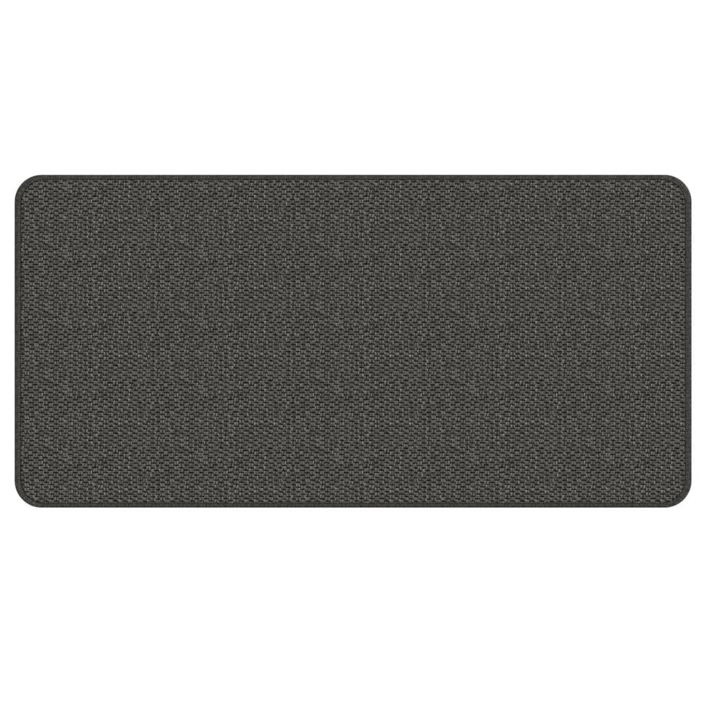 vidaXL Teppich Teppichläufer Sisal-Optik Anthrazit 50x100 günstig online kaufen