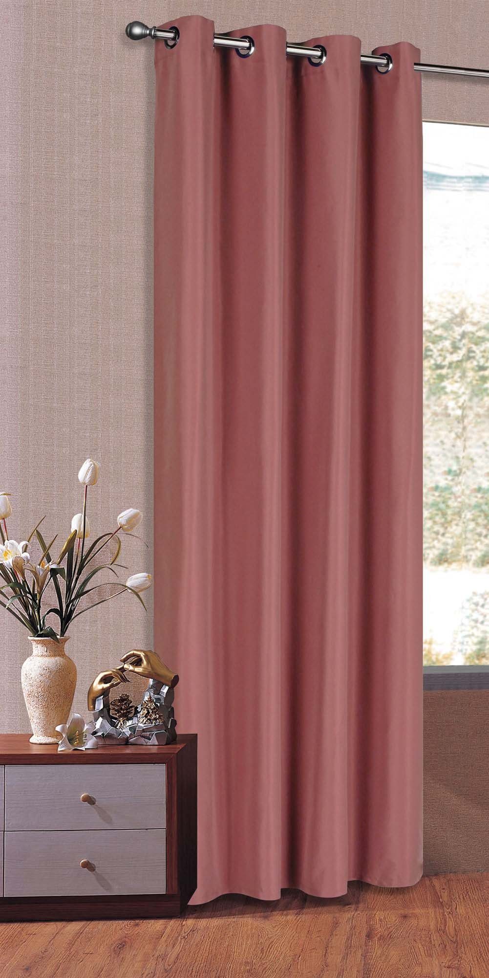Gardinenbox Gardine, Ösen, blickdicht, Schal Matt unifarben Microsatin Micofaser-Gewebe 20405