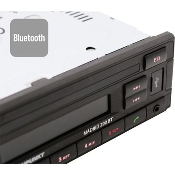 Blaupunkt Blaupunkt Madrid 200 BT Autoradio Bluetooth®-Freisprecheinrichtung Autoradio