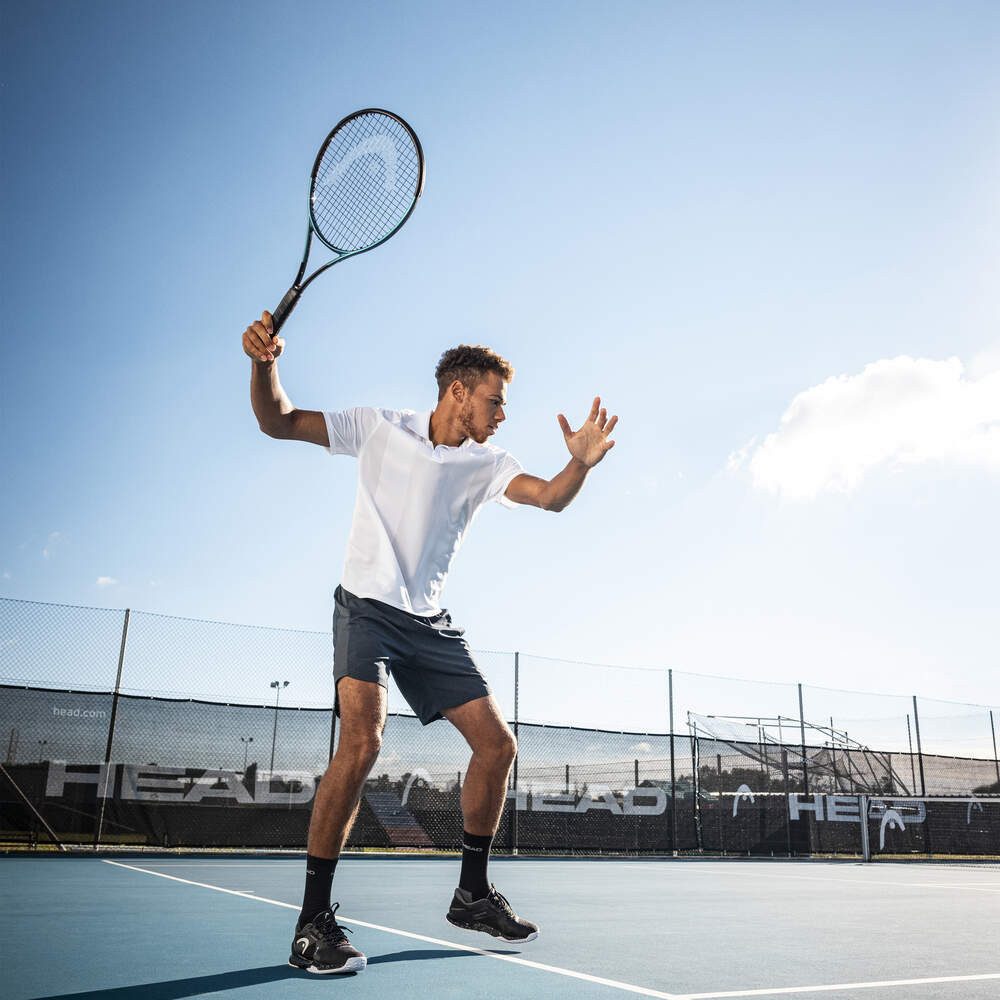 Head Tennisschläger Gravity Tour 98in/305g/Turnier 2025 schwarz/blau - unbesaitet