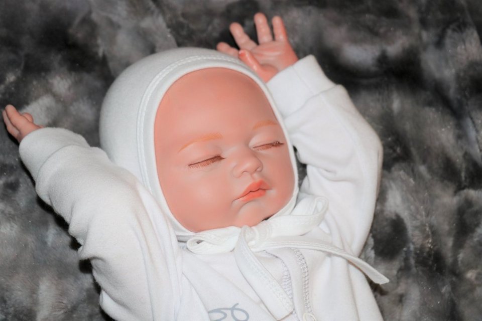 Babymajawelt Erstlingsmütze Neugeborenenmütze - Babymütze weiß, zum Binden  10698, 2 Stück (Set, 2-St., 2 Stück) aus reiner Baumwolle, sehr weich,  hautfreundlich, Made in EU
