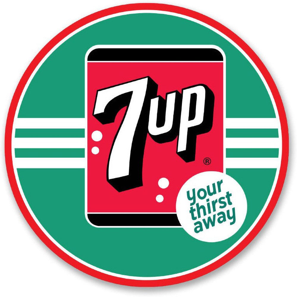 7Up Aufkleber Your Thirst Away Sticker