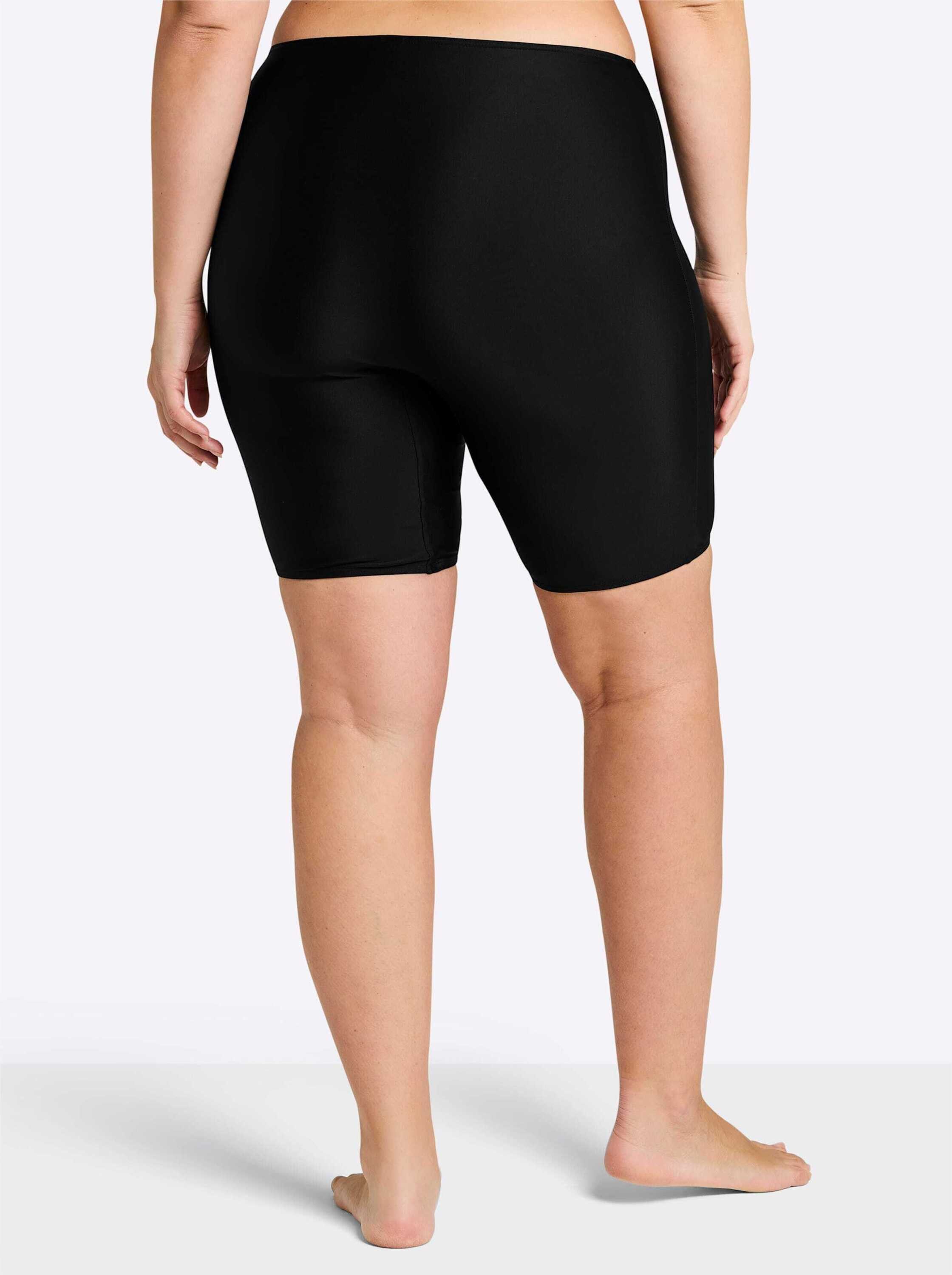 Sieh an! Bikini-Hose Radler-Badehose Ärmellos