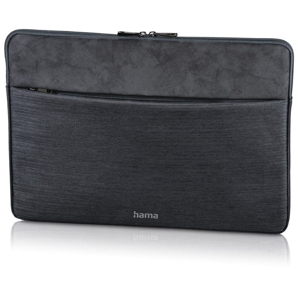 Hama Notebook-Rucksack Hama Laptop-Sleeve Tayrona dunkelgrau für 14,1" Laptops. (Stylisches Dunkelgrau, Geeignet für 14,1" Laptops)
