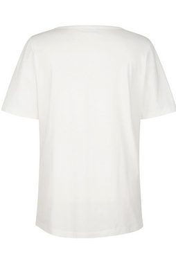 MIAMODA Rundhalsshirt T-Shirt Ziersteinchen Rundhals