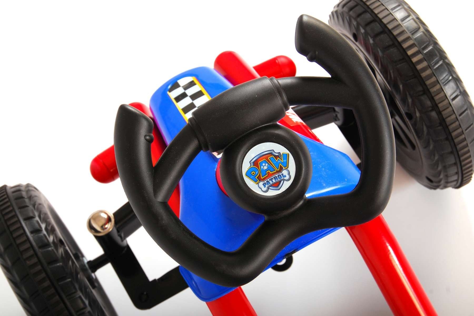 - Mini PATROL - Kinderfahrrad Go Rot Kart PAW Blau