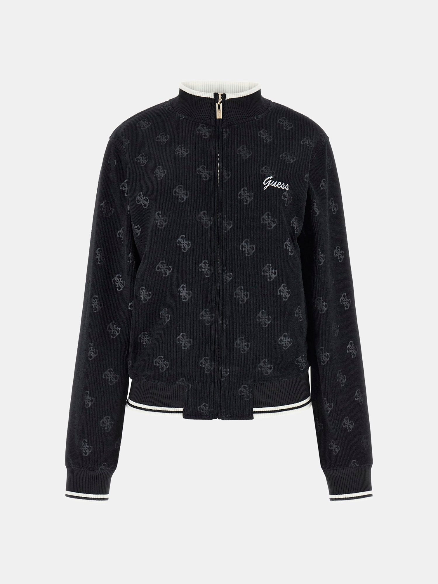 Guess Sweatjacke PAULINA FULL ZIP SWEATSHIRT günstig online kaufen