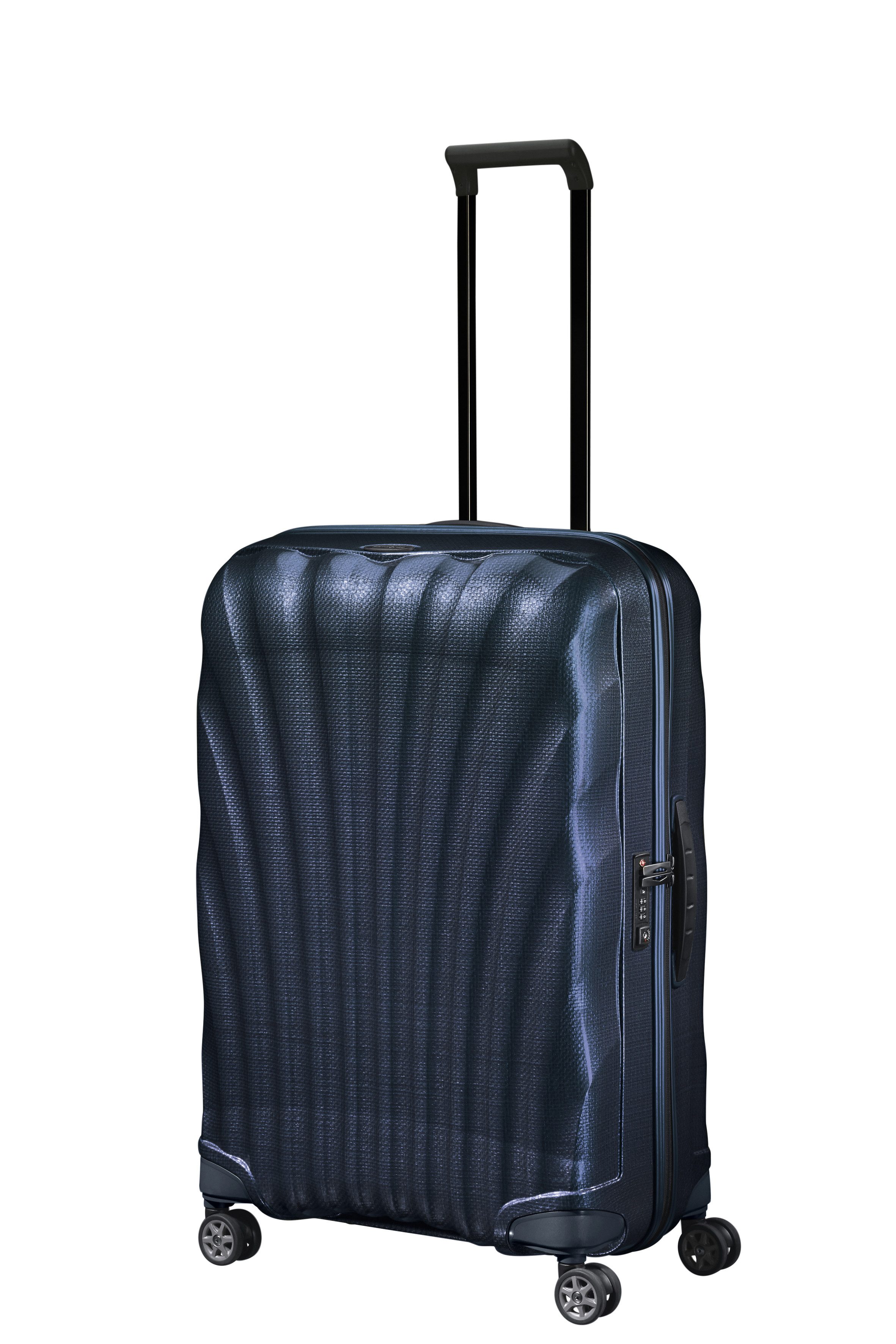 Samsonite Hartschalen-Trolley C-LITE, verschiedene Größen und Farben, 4 Rollen, mit arretierbarem und versenkbarem Druckknopf-Trolleysystem
