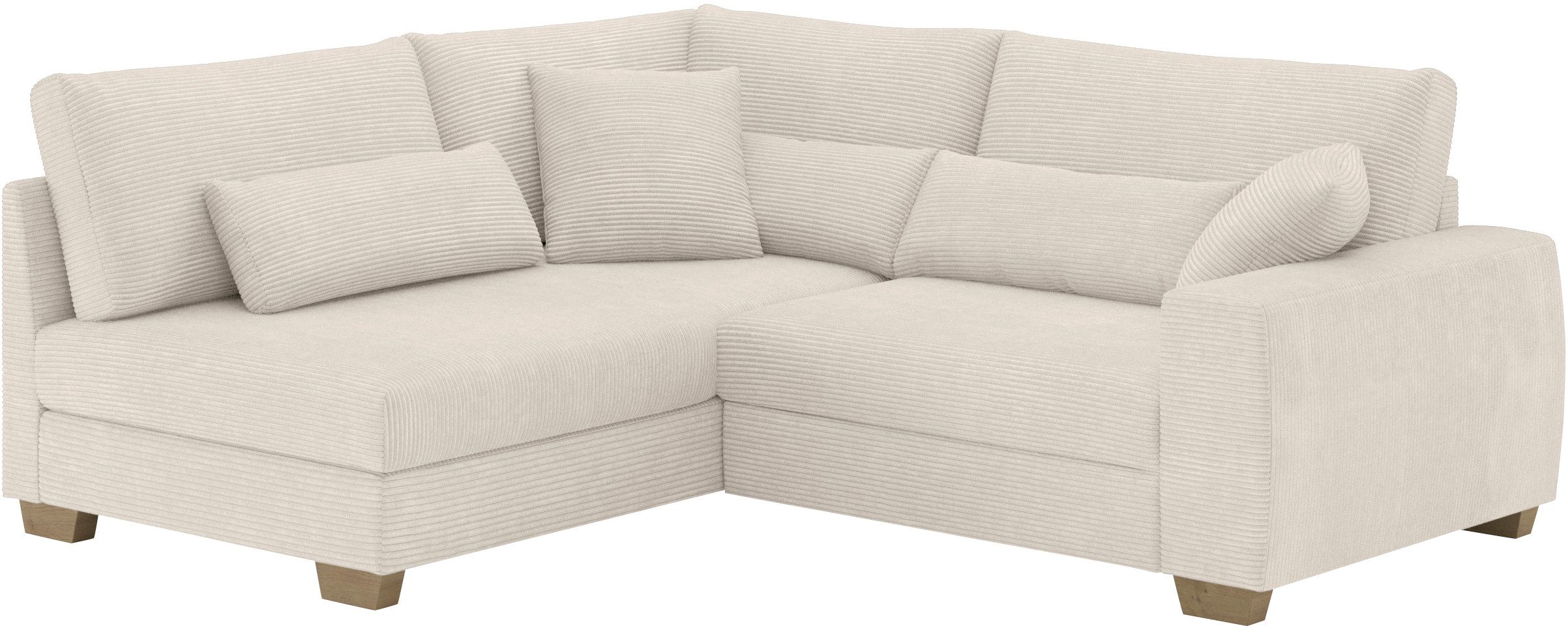 Mr. Couch Ecksofa "Helena L-Form, bis 140 kg belastbar", mit Taschenfederke günstig online kaufen