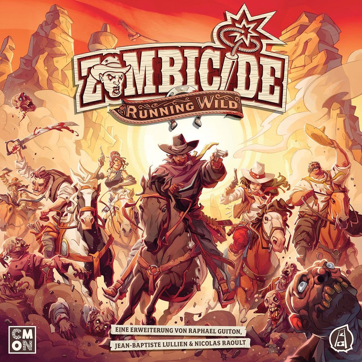 Spiel CMON - Zombicide: Undead or Alive - Running Wild