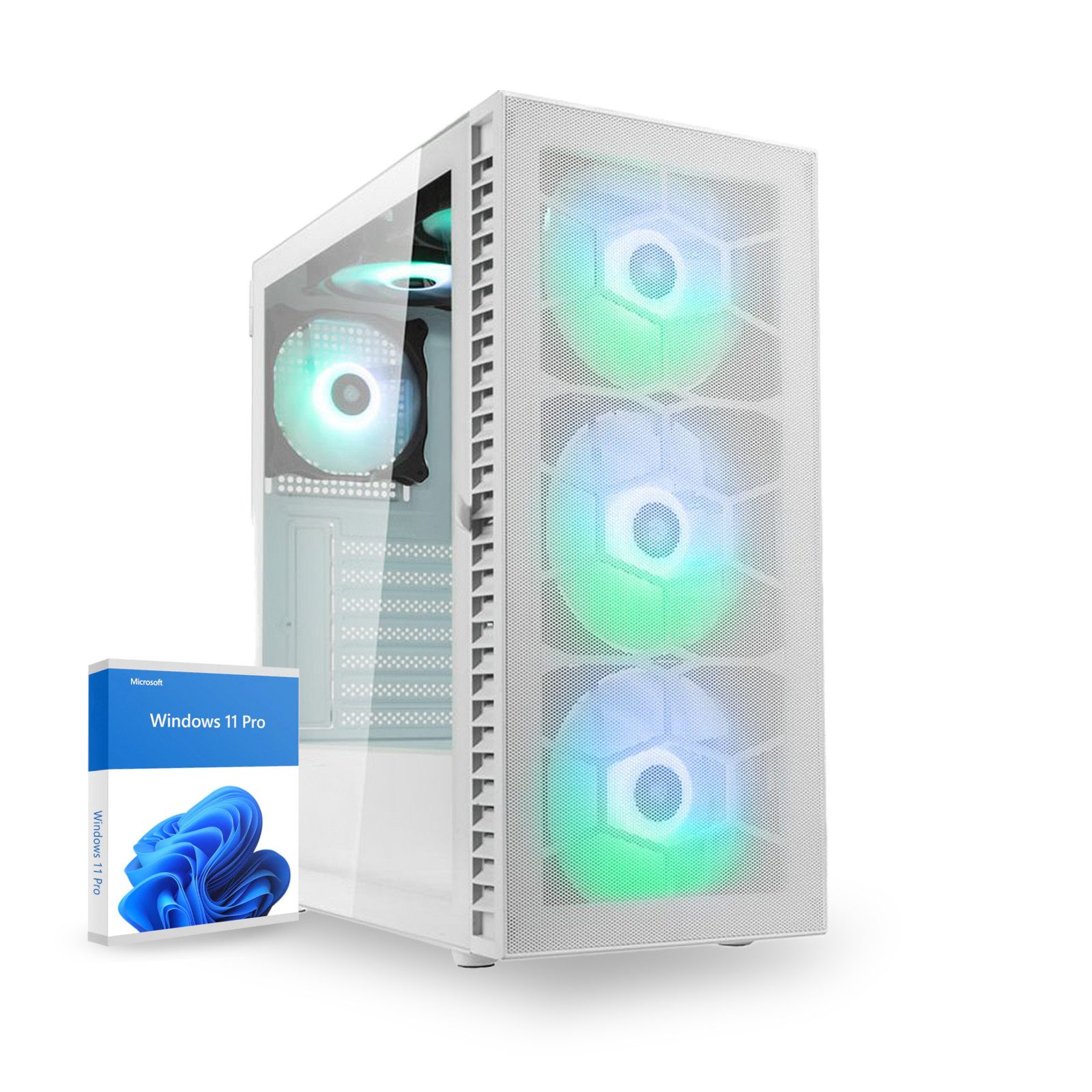 dcl24.de Gamer PC Ryzen 7 5700X, RTX5050, 16GB RAM, 1TB SSD Gaming-PC (AMD Ryzen 7 AMD Ryzen 7 5700X, RTX5050, 16 GB RAM, 1000 GB SSD, Luft, Windows 11 Pro, WLAN)