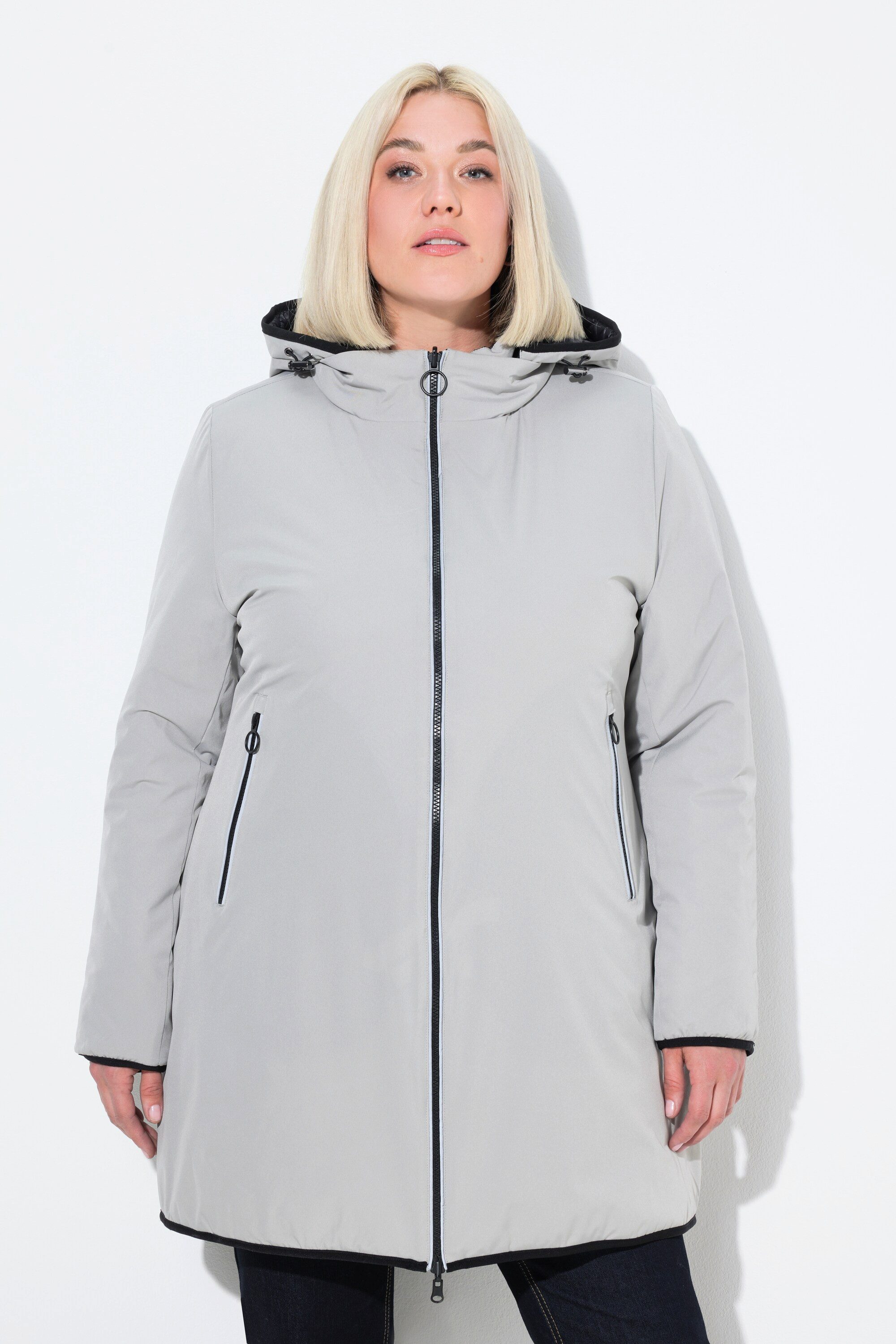 Ulla Popken Funktionsjacke HYPRAR Wende-Steppjacke wasserdicht günstig online kaufen