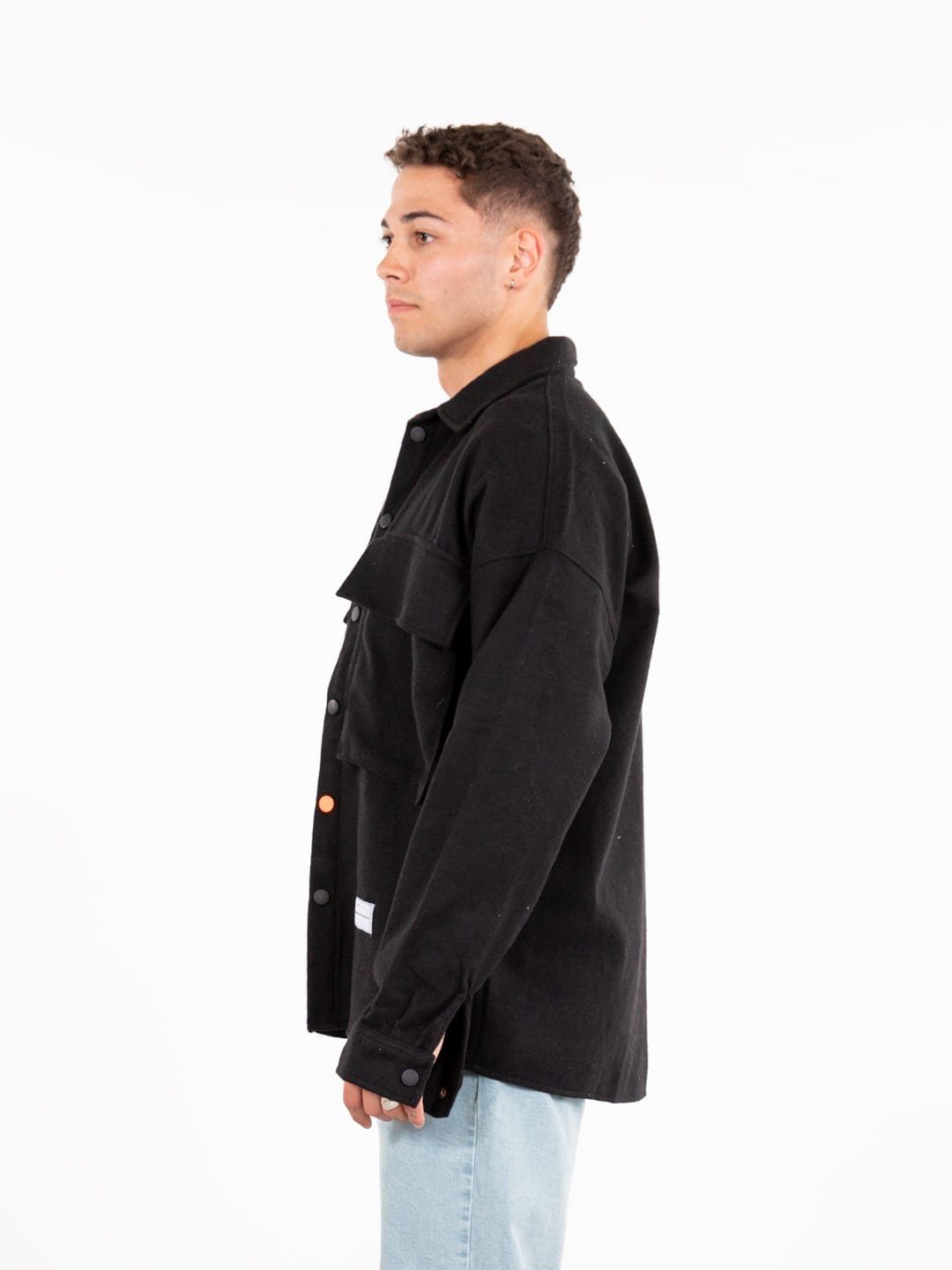 COFI Casuals Hemdjacke Hemdjacke Oversize Herren Kleidung Hemd Unisex Overs günstig online kaufen
