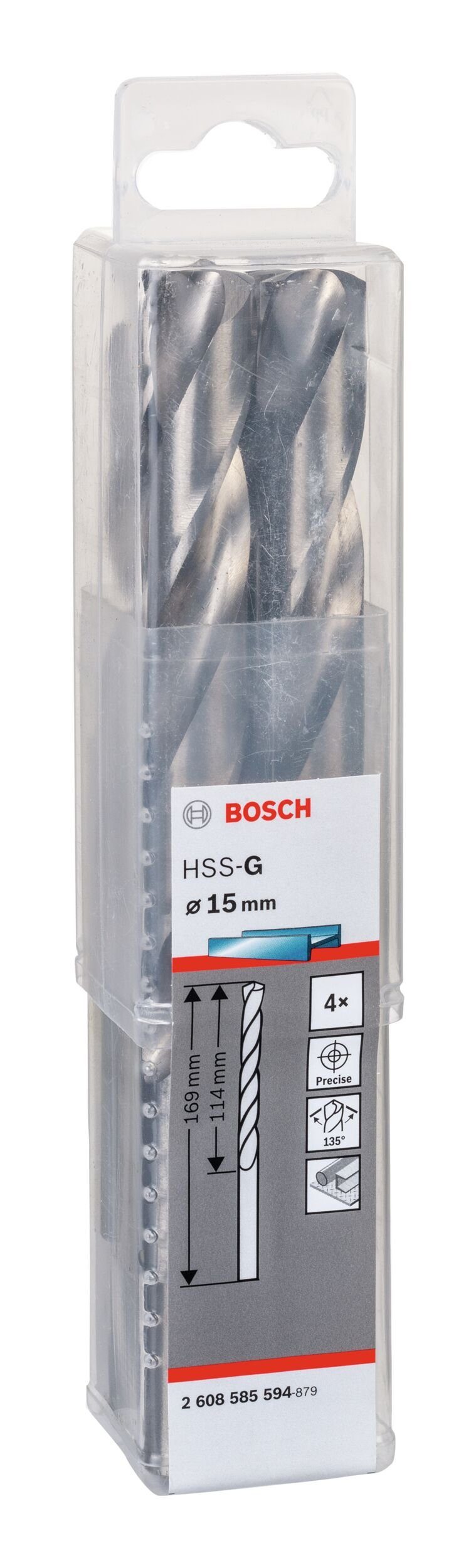 x HSS-Co - x BOSCH Metallbohrer, 338) - Stück), mm 117 (5 5er-Pack (DIN 8 75