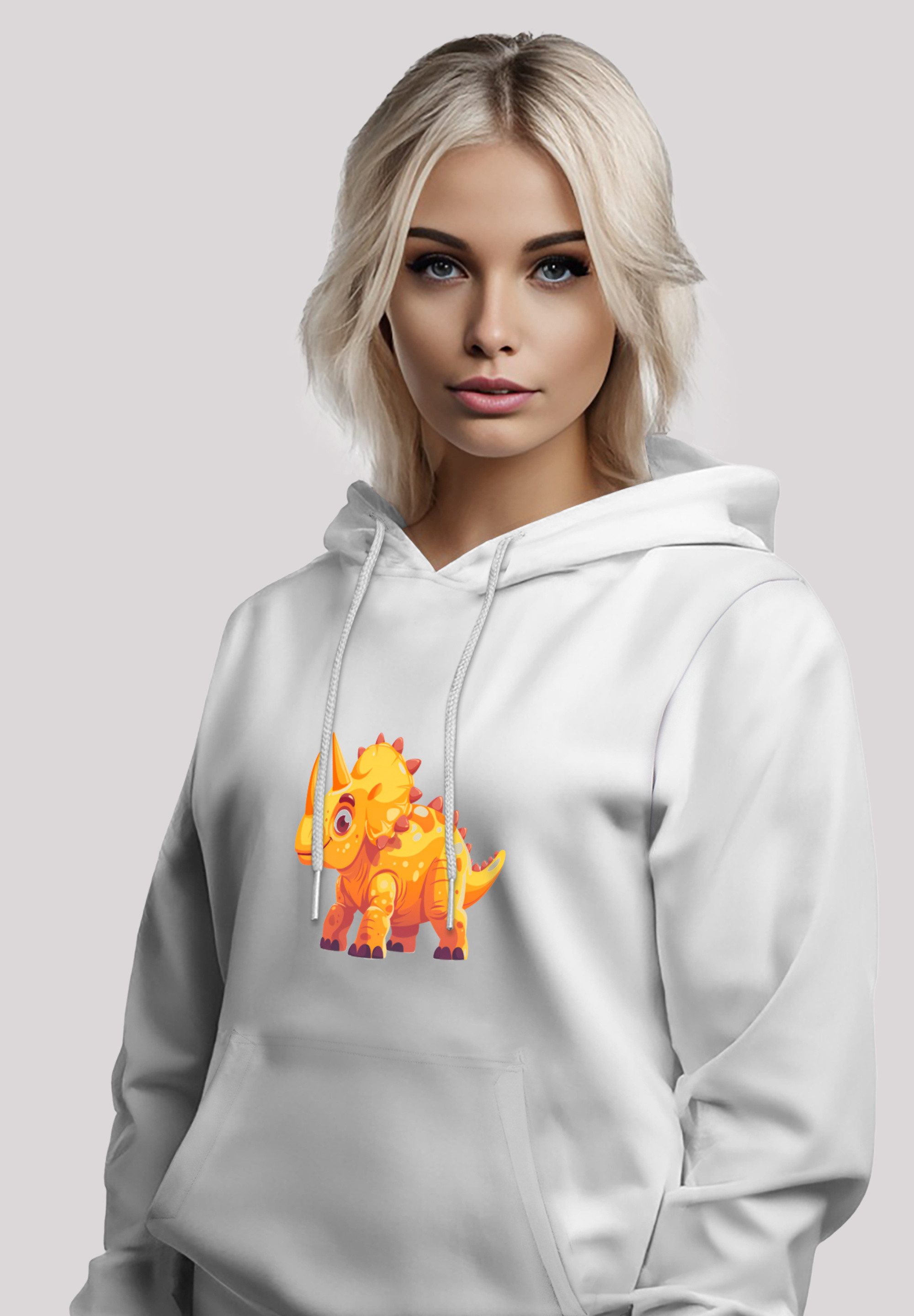 F4NT4STIC Kapuzenpullover Süßer Triceratops Dinosaurier Premium Qualität