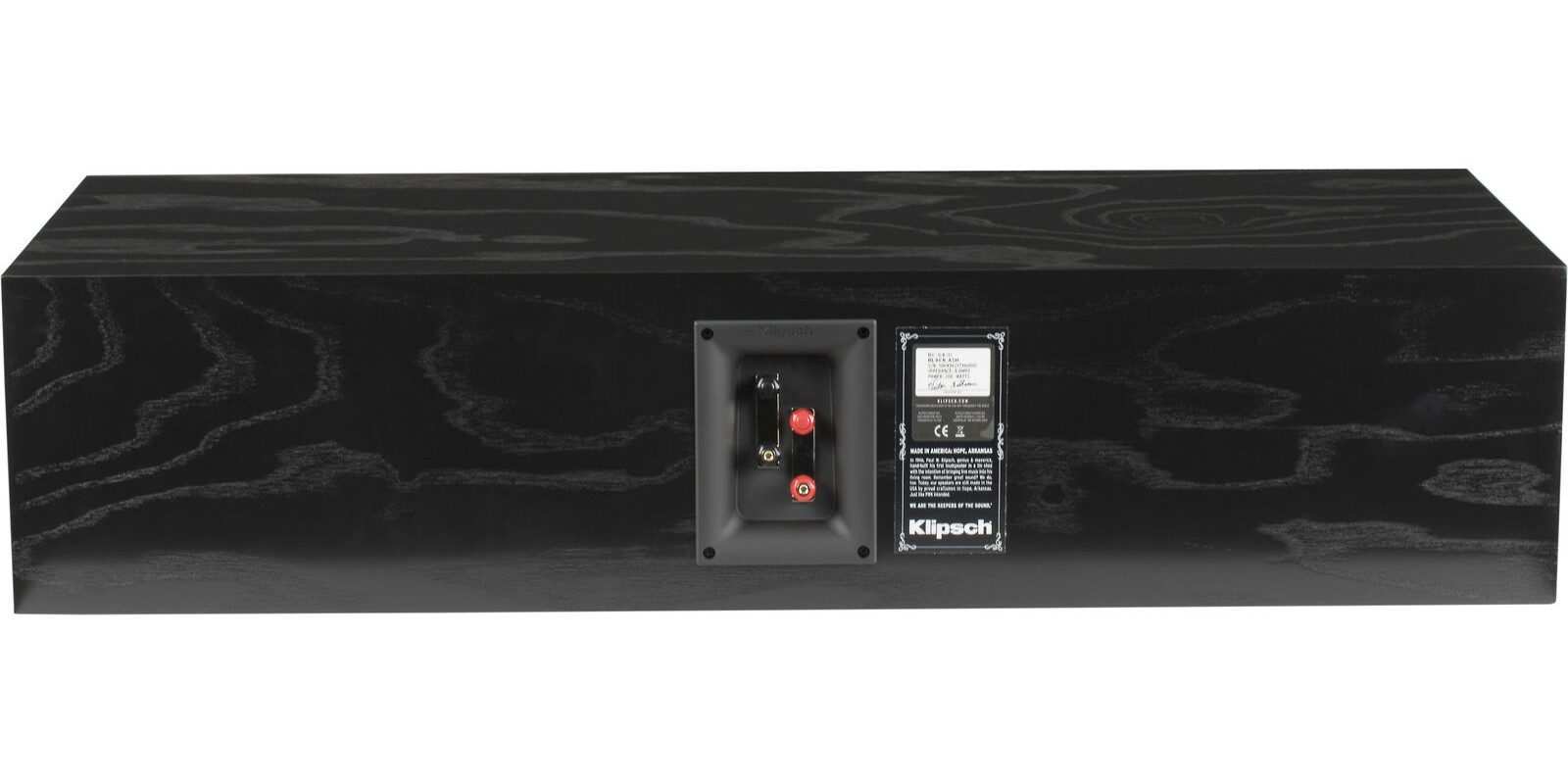 Klipsch RC-64 III mit Tractix Horn Schwarz Center-Lautsprecher