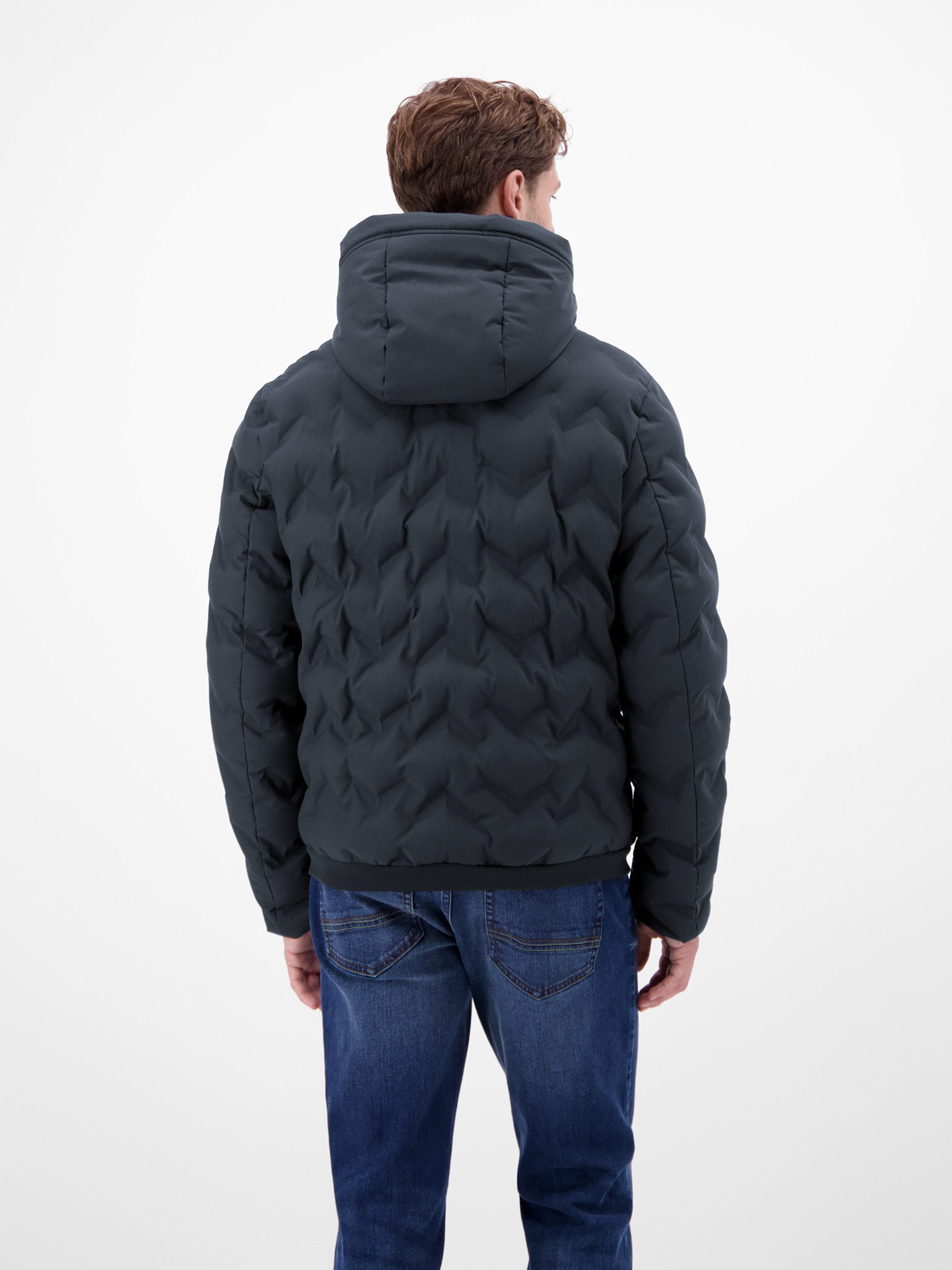 LERROS Steppjacke mit Kapuze und Kordelzug