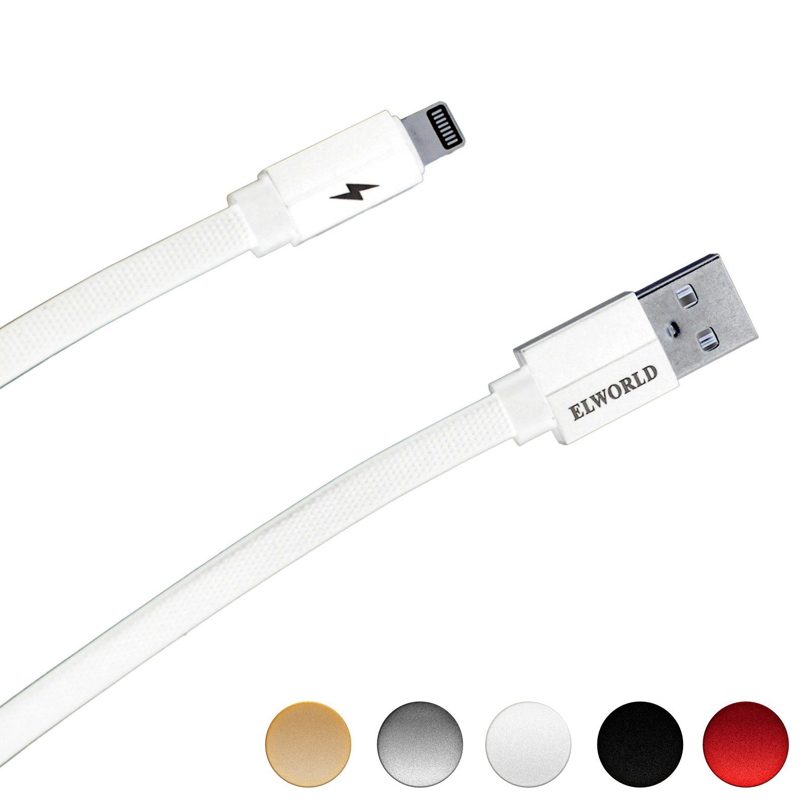 AVADI »iPhone Ladekabel« USB-Kabel, (100 cm), iPhone Schnell Ladekabel USB  Kabel dünn und flach 3A High-Speed Datenkabel -1 M, Anti-Bruch, USB Typ C  kompatibel mit iPhone 13, 13 Pro, 12, 11, 11