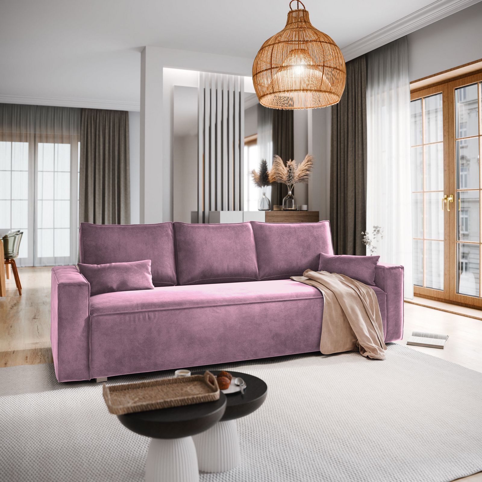 Masseno Sofa ALATRI mit Schlaffunktion, Schlafsofa, günstig online kaufen