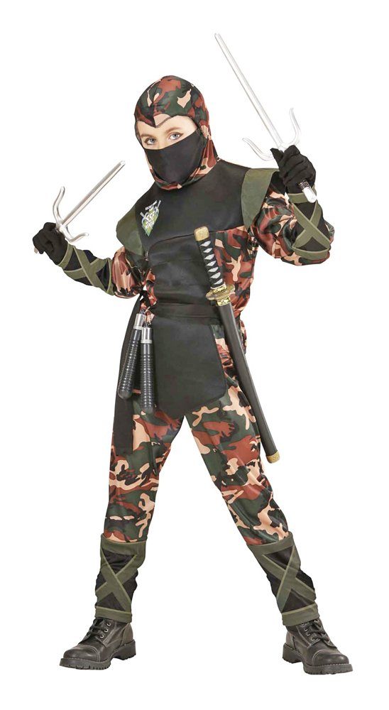 Kostüm Ninja Kämpfer Kostüm Kinder