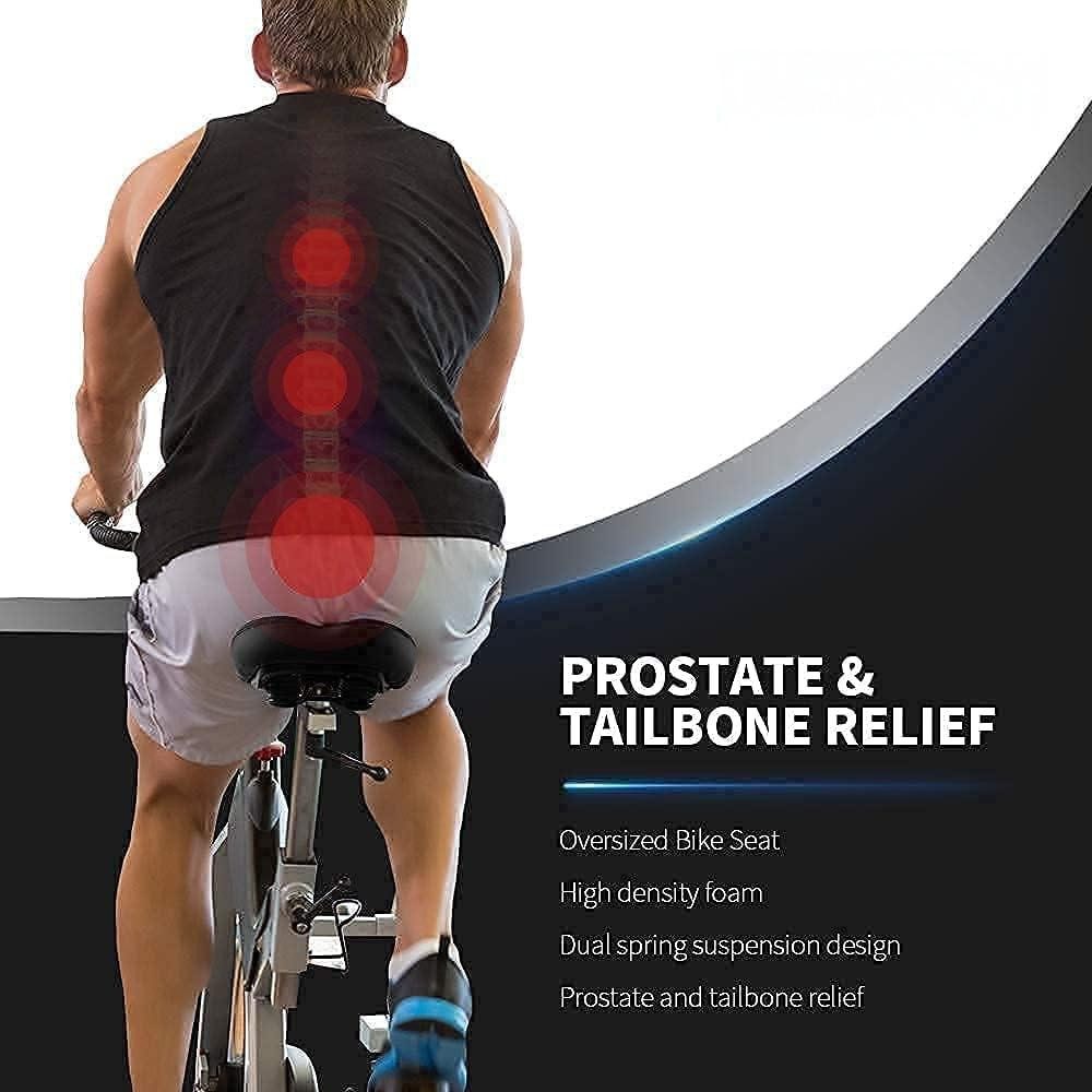 Forrlite Fahrradsattel Fahrradsattel Ergonomischer für Herren/Damen,Universeller Ersatzsattel (Universeller Ersatzsattel für Heimtrainer, MTB, E-Bike, Cityrad & Rennrad,Atmungsaktiv,mit Werkzeug, Mit wasserdichter Abdeckung), Wasserdicht Leder,mit überzug & Schraubenschlüssel