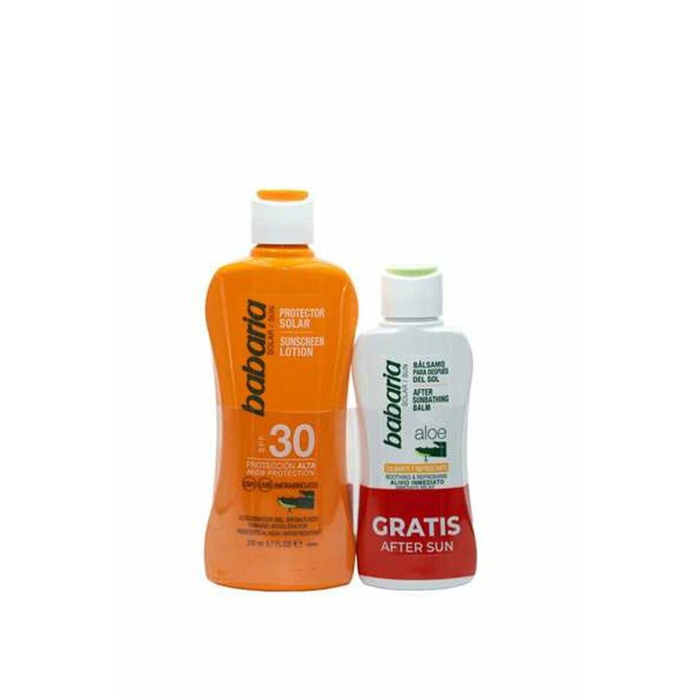 babaria Sonnenschutzpflege Babaria Aloe Sonnenschutz SPF30 + After Sun Conditioner 1U