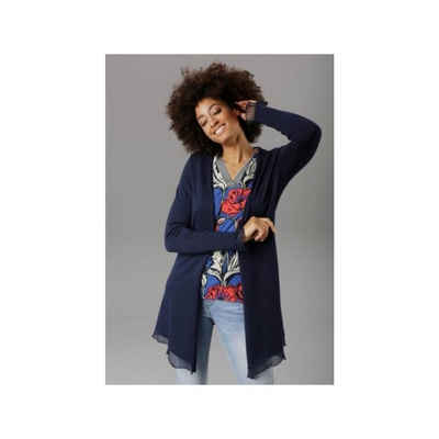 Aniston by BAUR Cardigan blau regular fit (1-tlg)