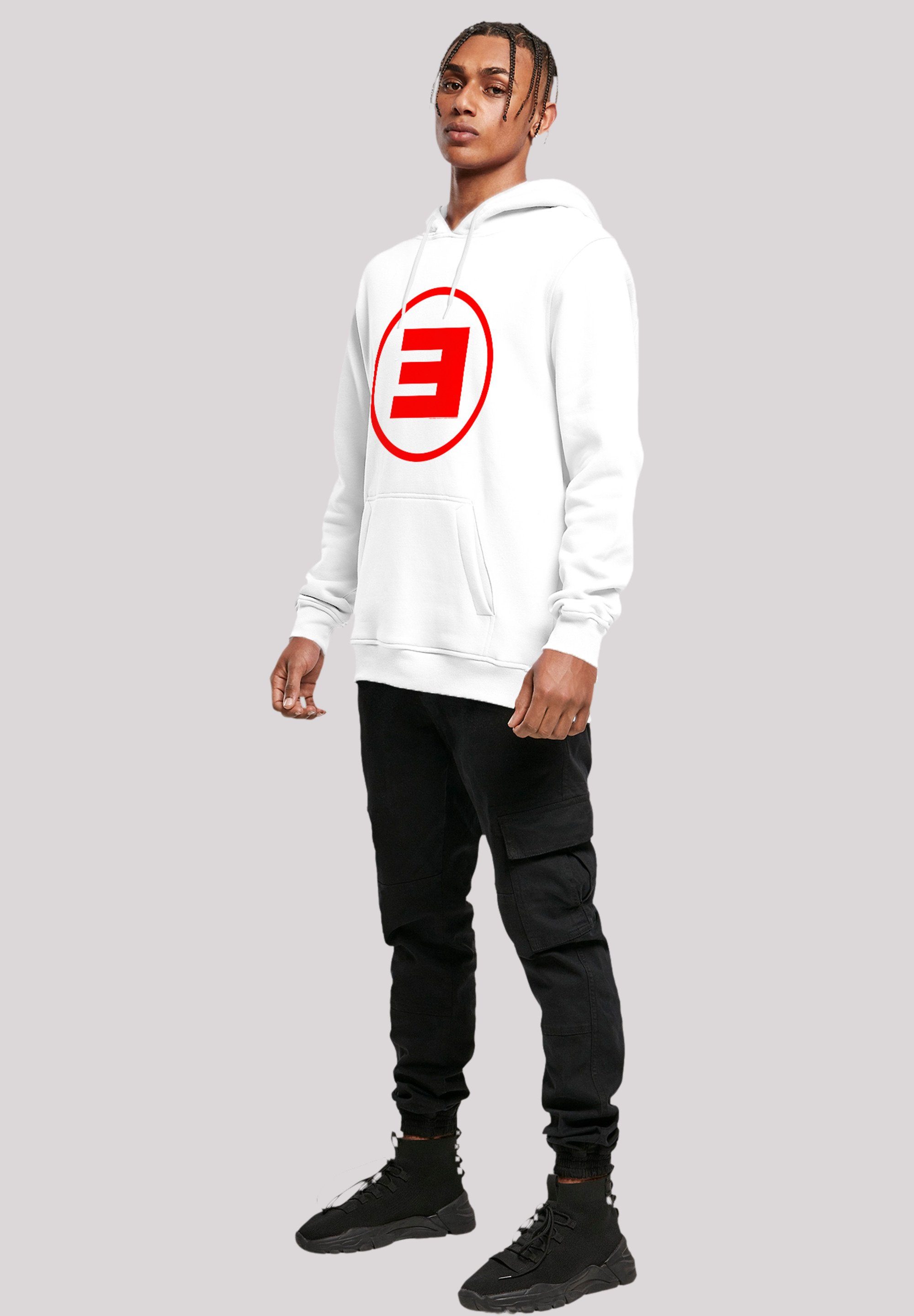 F4NT4STIC Hoodie Eminem Circle weiß Rock Musik, By E Premium Rap Off Music Qualität, Hip Hop