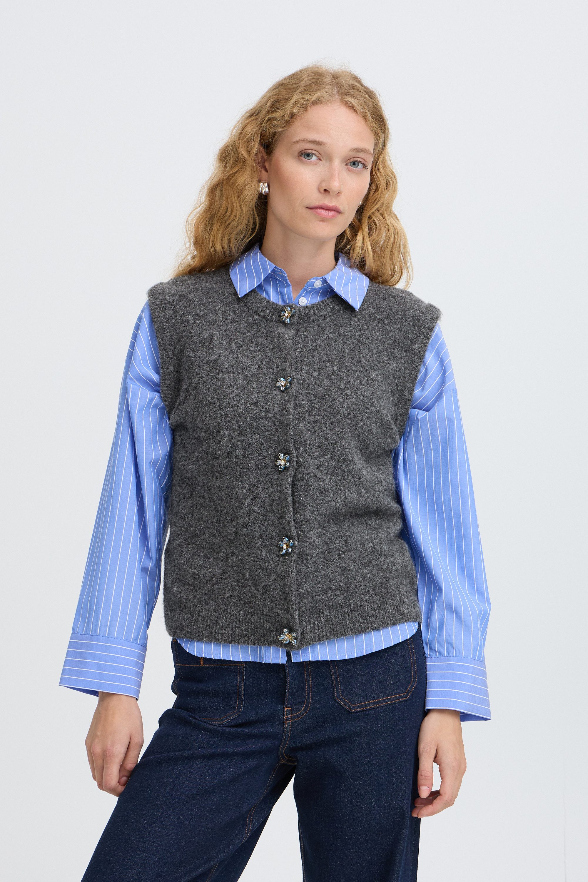b.young Shirtweste Ärmellose BYOMEA