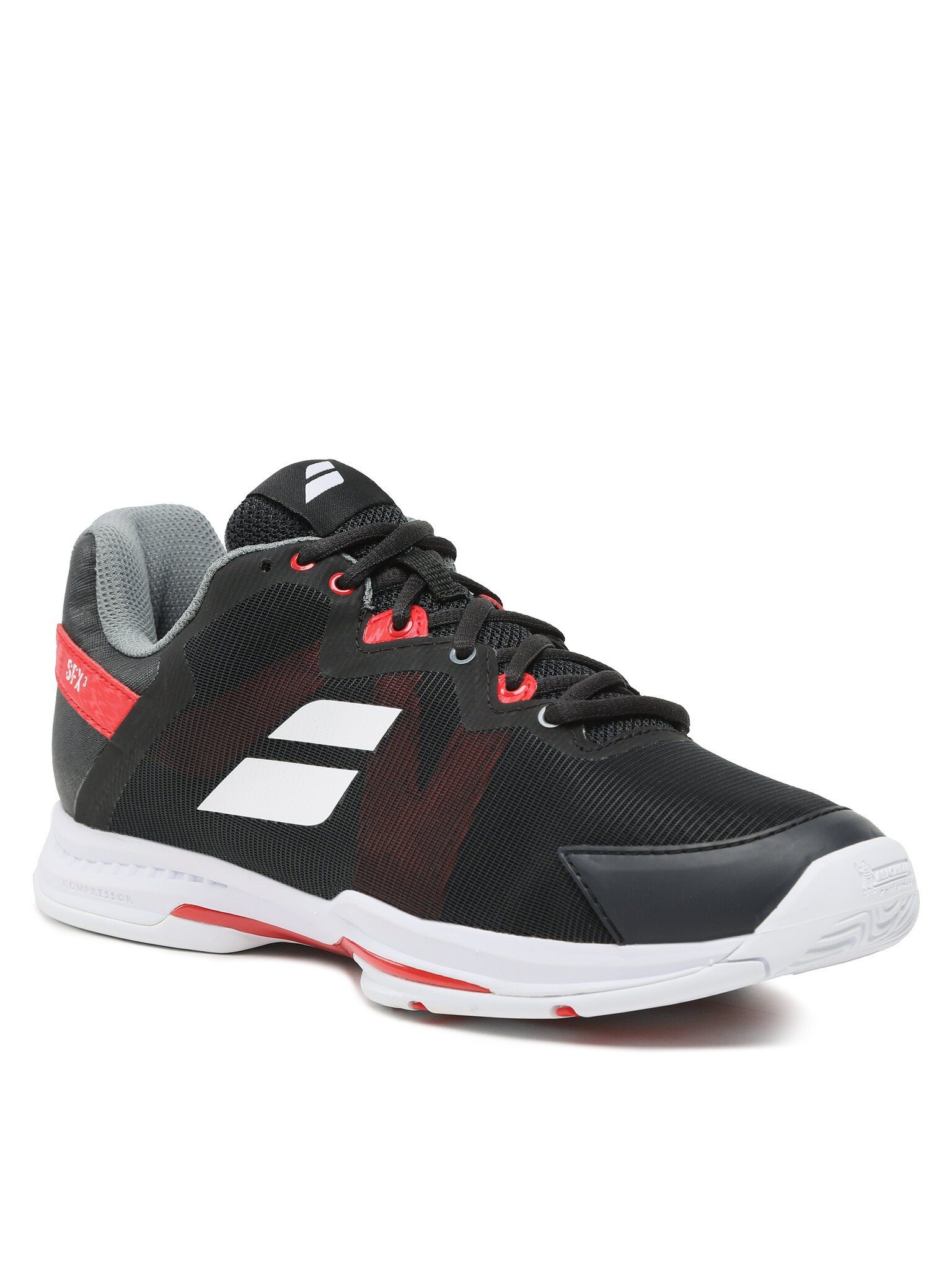 Babolat Schuhe Sfx3 All Court Men 30S23529 Black/Poppy Red Sneaker