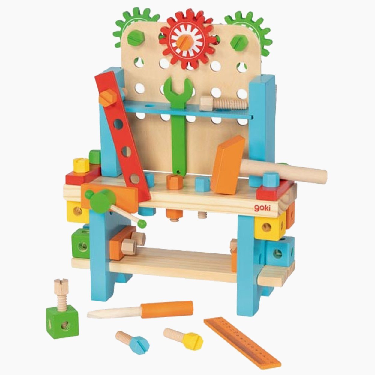 goki Spielwerkbank Meine erste Werkbank, (57-tlg), günstig online kaufen