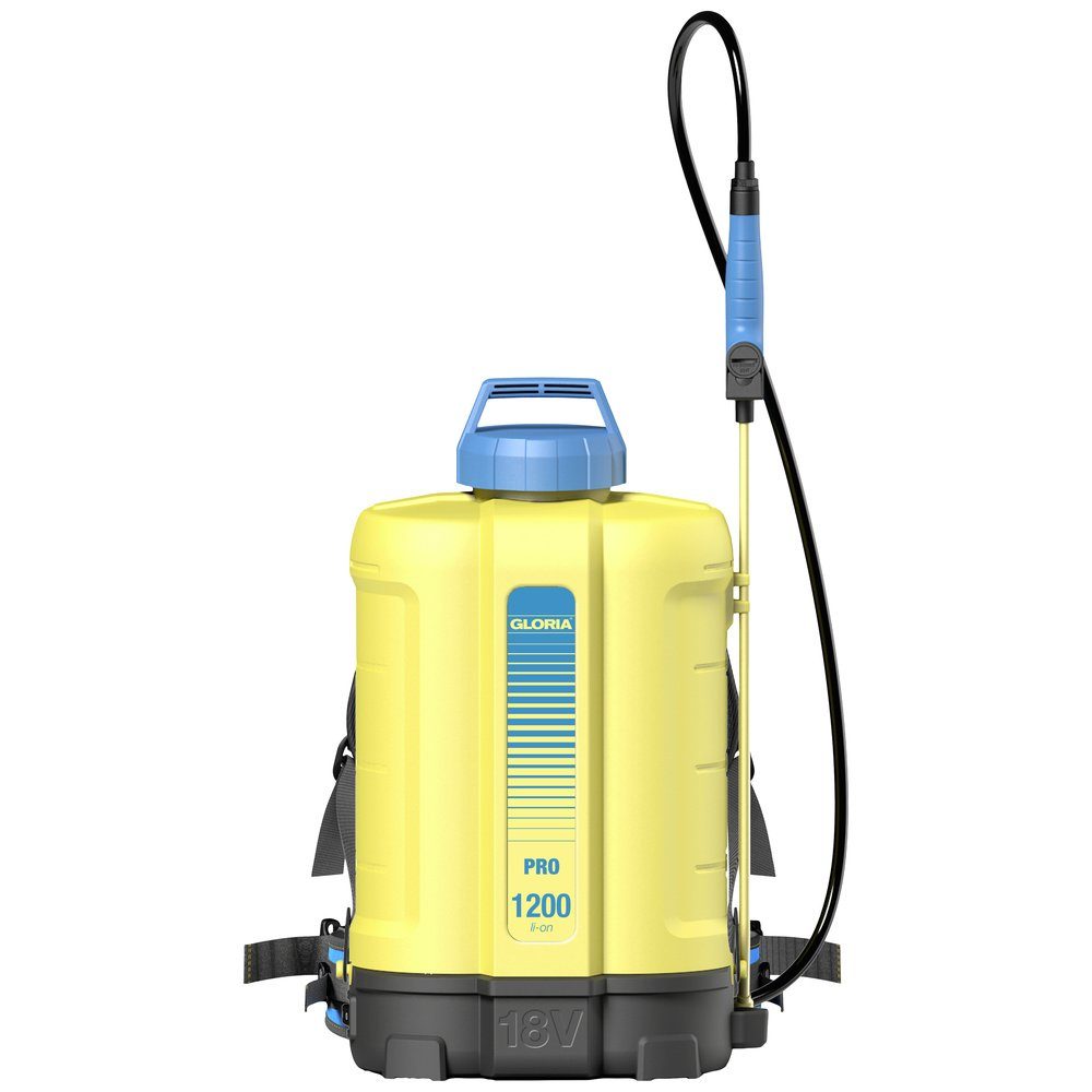 Gloria Garten Drucksprühgerät Gloria Haus und Garten 000067.0000 Pro 1200 li-on Rückensprühgerät 12