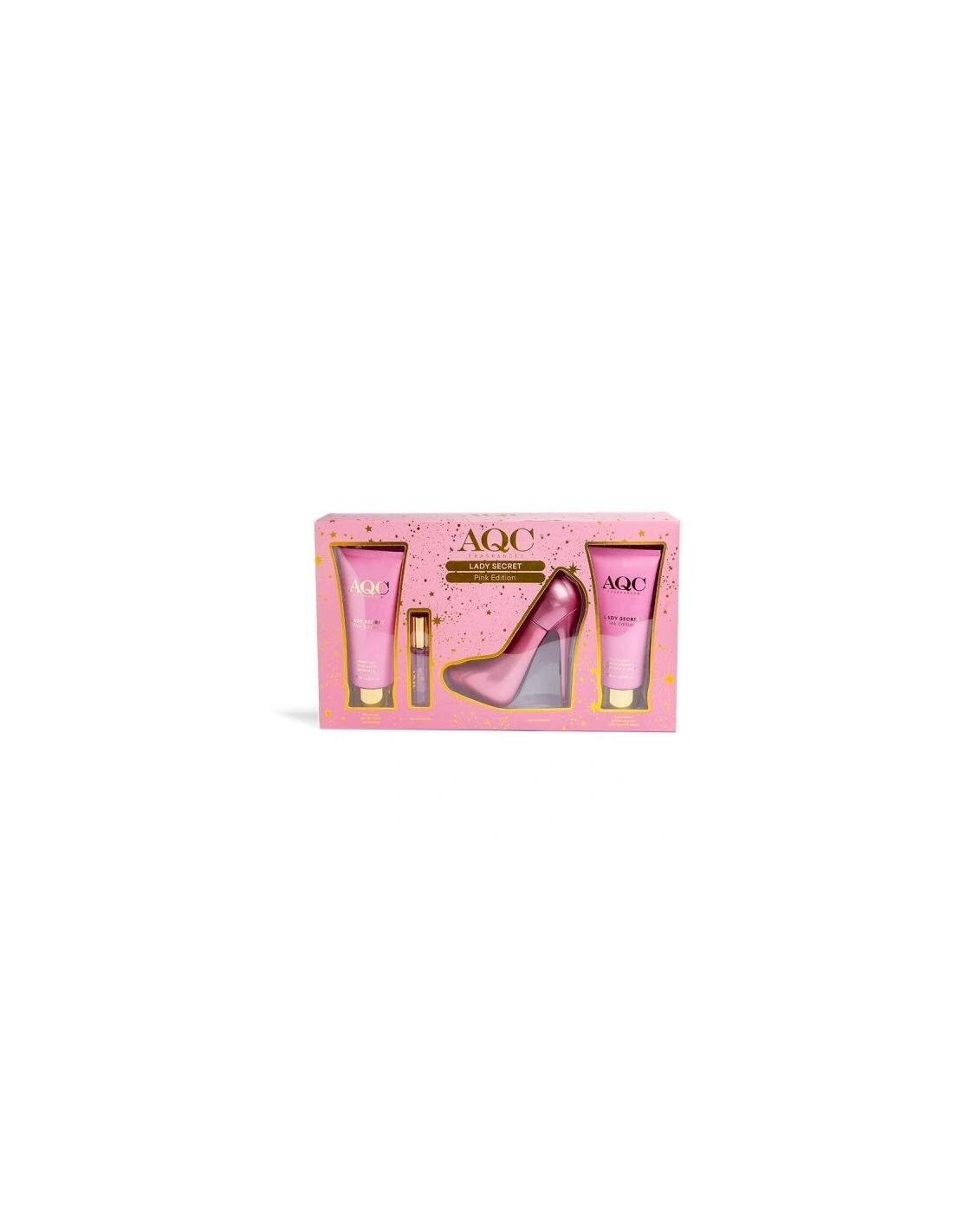 Aquarius Duft-Set LADY SECRET PINK EDITION ETUI 4-tlg