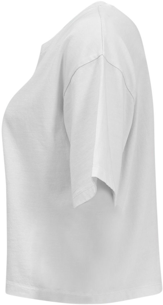 100 LTB T-Shirt LELOLE (1-tlg) WHITE