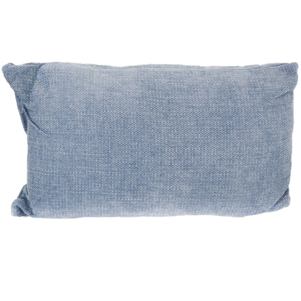 Marabellas Shop Dekokissen Couchkissen Chenille 30 x 50 cm einfarbig mit Reißverschluss, grobe Struktur