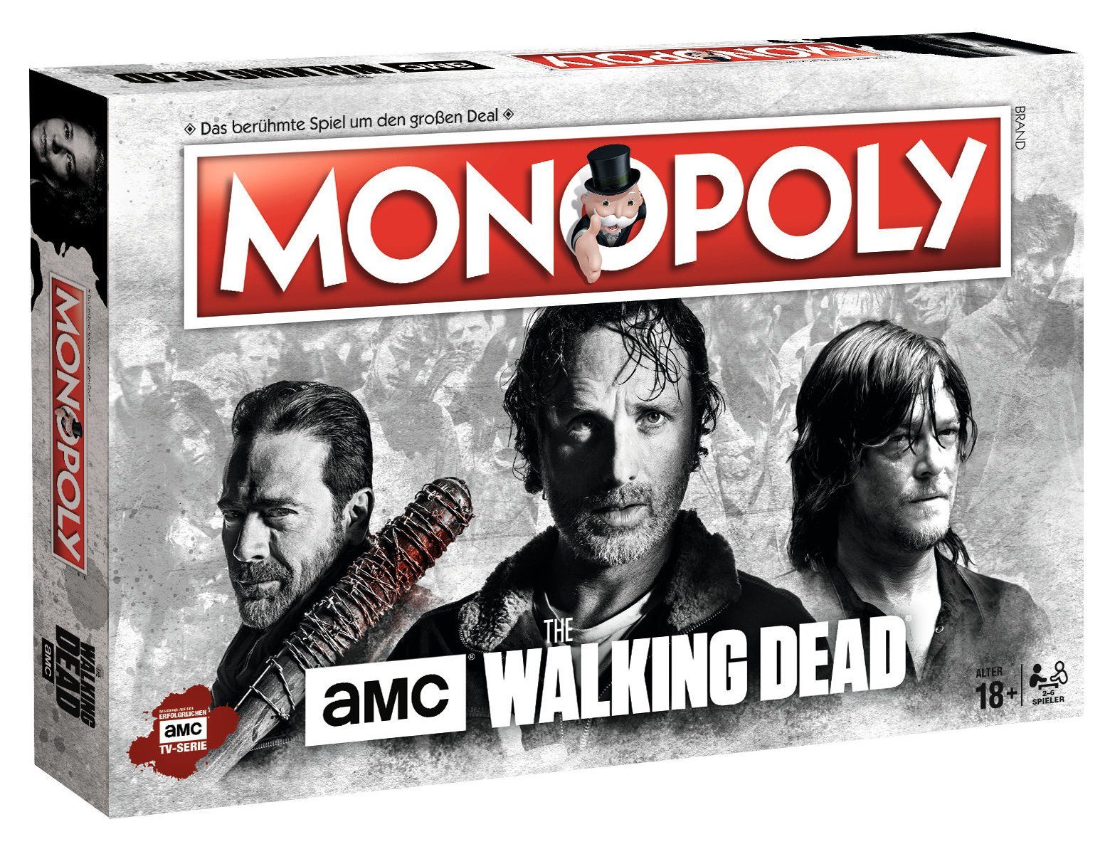 Winning Moves Dead Monopoly Walking Brettspiel Spiel, AMC The