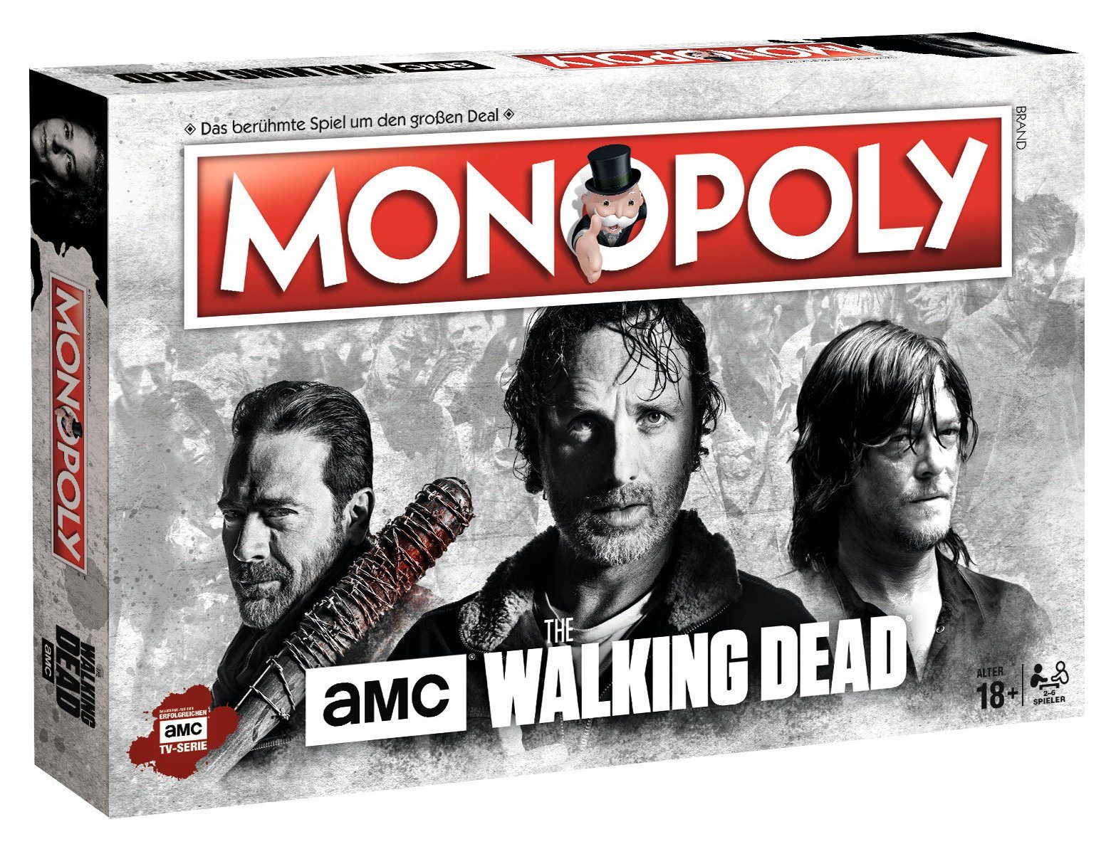 Winning Moves Spiel Monopoly The Walking Dead AMC, Brettspiel