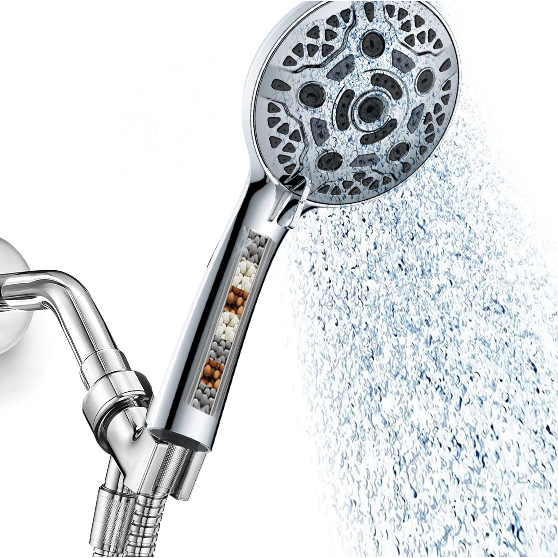 Mutig Duschbrause Duschkopf Mit Filter Gegen Kalk, 8+2 Strahl Duschköpfe, ( günstig online kaufen