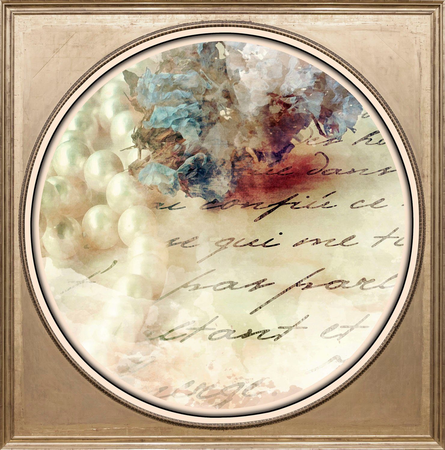 queence Acrylglasbild Brief, Blumen, Blumenbilder, Gemälde, Kunst, Liebessprüche, Sprüche, Sprüche & Texte, Fine Art-Print in Galeriequalität